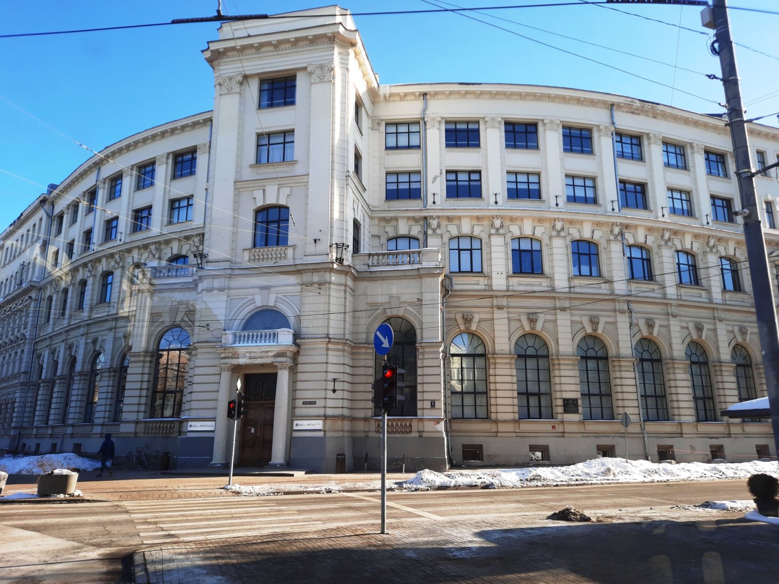 The Main Post Office and Telegraph building, Aspazijas bulvāris 5