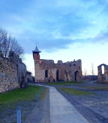 Dobele Castle ruins (Dobeles pilsdrupas)