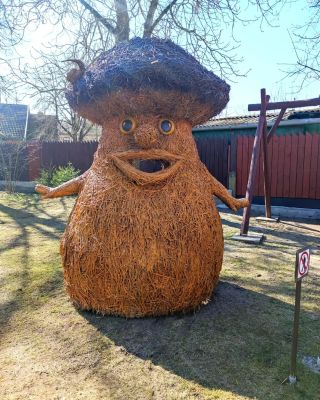 The Straw Museum (Salmu muzejs) in Tukums