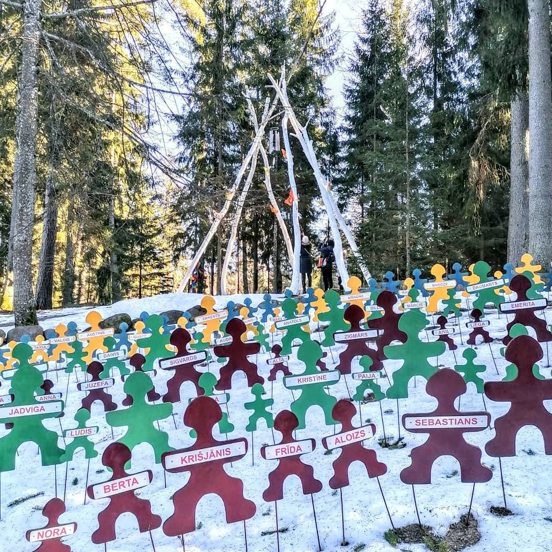 The Art Trail at Valguma pasaule, Ķemeri National Park