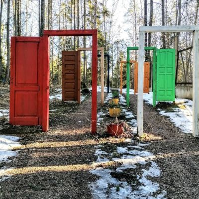 The Art Trail at Valguma pasaule, Ķemeri National Park