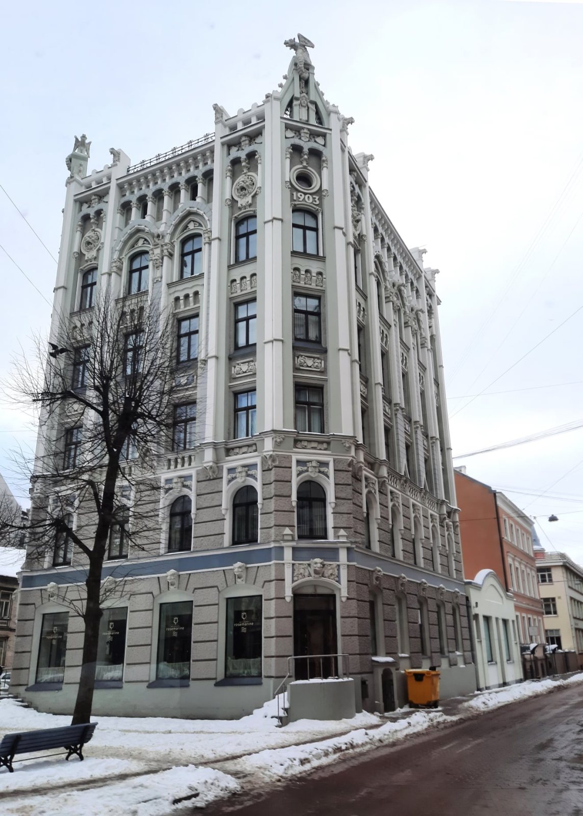 K. J. Felsko apartment building on Blaumaņa iela