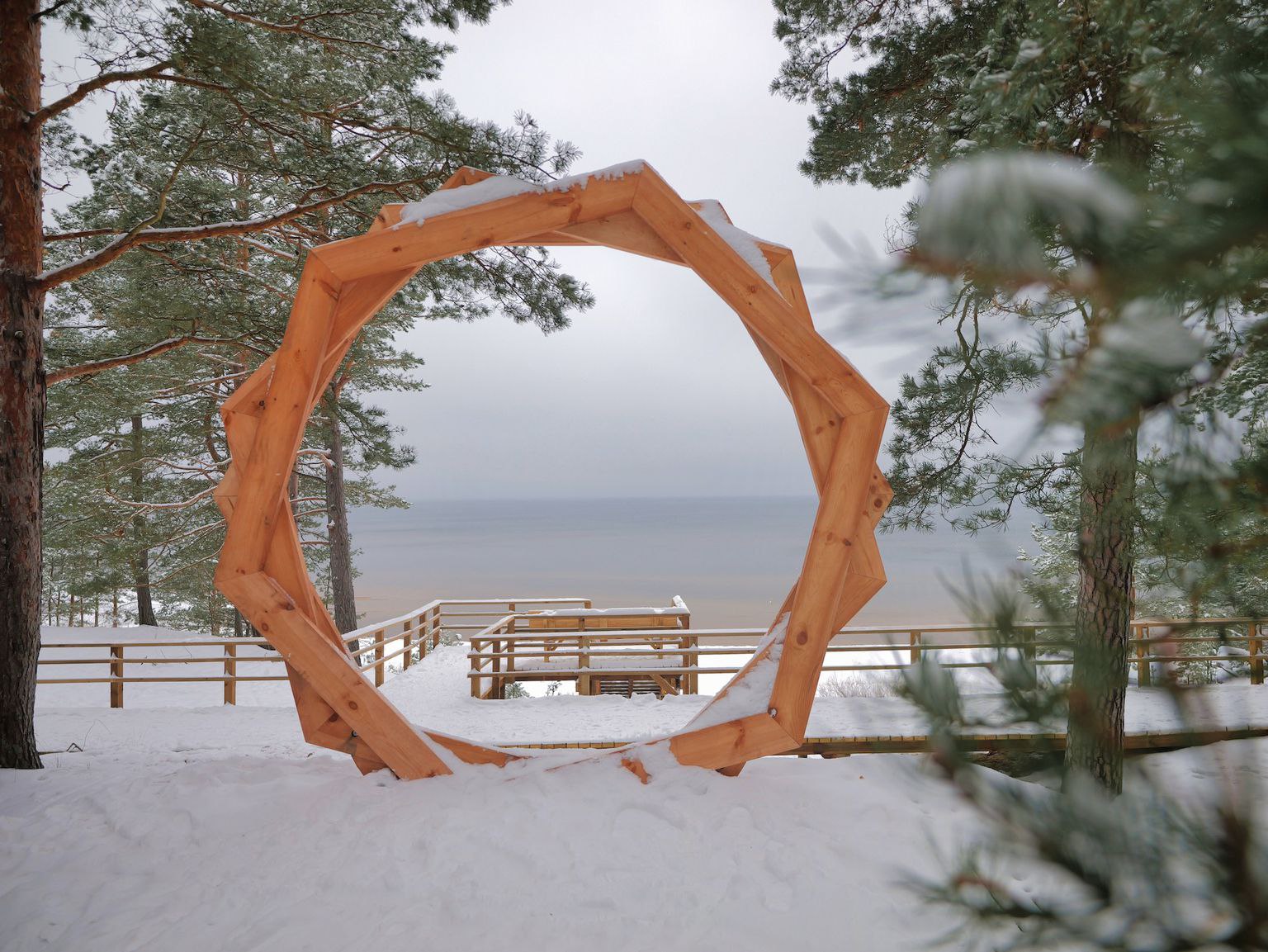Saulkrasti seaside walking trail