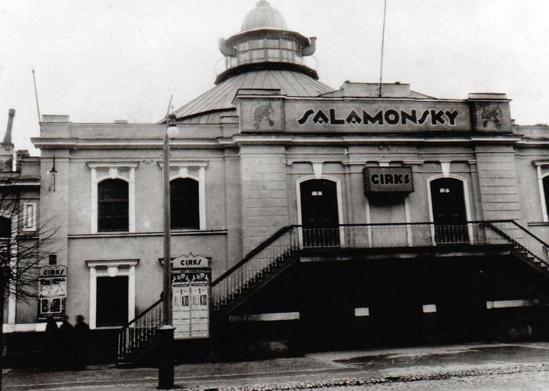Riga Circus (formerly the Salamonsky Circus), Merķeļa iela